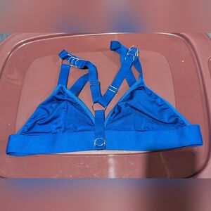NWOT Sexy Blue Strappy Women's Bra